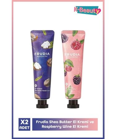 Frudia Shea Butter Hand Cream and Raspberry Wine Hand Cream