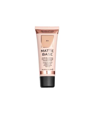 Revolution Matte Base Matte Finish Long-Lasting Foundation F7