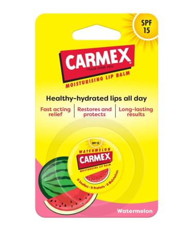 Carmex Jar Lip Balm Watermelon Spf15 7.5g