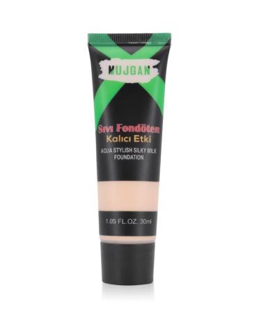 MUJGAN Water Based Natural Finish Foundation No:3