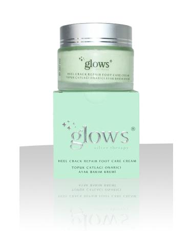 Glows Silver Therapy Heel Crack Repair Foot Care Cream 50 ml - Buy Online on GoSupps.com