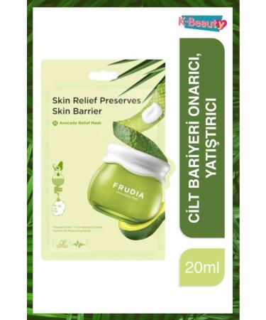 Frudia Avocado Relief Mask 3 Pieces - Buy Online on GoSupps.com