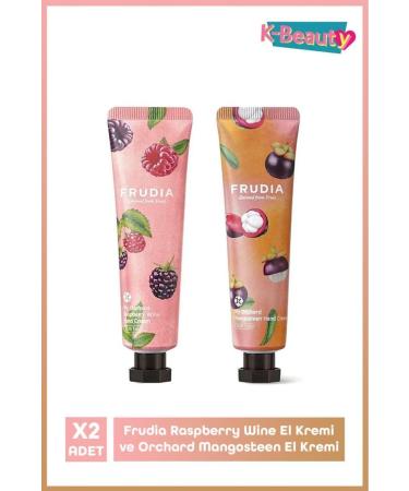 Frudia Raspberry Wine Hand Cream and Orchard Mangosteen Hand Cream