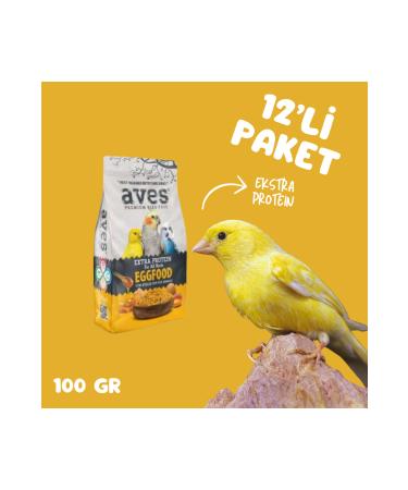 AVES Premium Bird Food 100gr 12Li