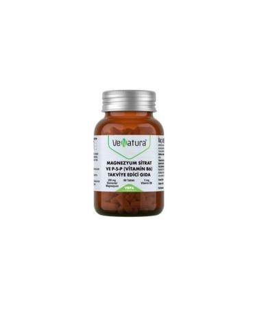 Venatura Magnesium Citrate and P-5-p (vitamin B6) Food Supplement