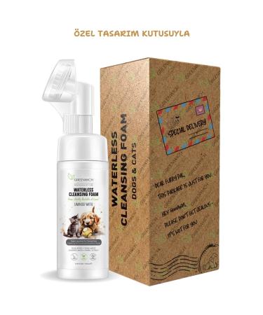 Greenwich Zero Point of Beauty Paw Body Dry Shampoo No-Rinse Foam Flea Tick Parasite Repellent Vegan Organic Cat Dog*2 - Buy Online on GoSupps.com