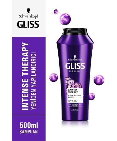 Gliss Intense Therapy Restructuring Shampoo 500 Ml 3-Pack - Buy Online on GoSupps.com