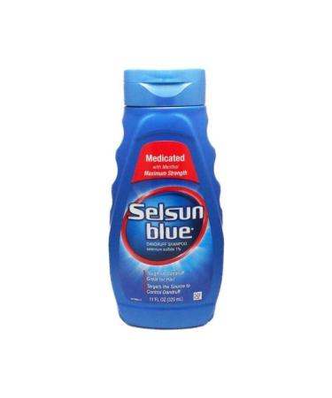 Selsun Blue Maximum Strength Menthol Dandruff Shampoo 325ml