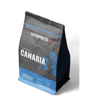 Jackpresso Canaria - 0 Arabica Espresso Coffee (BEANS) - 250gr
