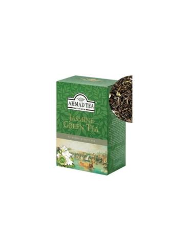 Ahmad Jasmine Green Green Tea 250 gr Jasmine Green Tea 1st Class - Buy Online on GoSupps.com