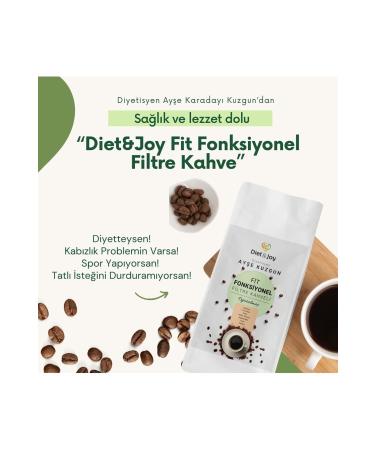 D ET JOY Fit Filter Coffee Functional Coffee Diet Detox Form Coffee Helping to Lose Weight 170gr - Buy Online on GoSupps.com