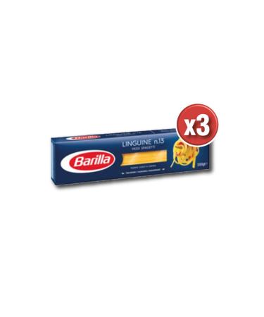 Barilla Linguine Flat Spaghetti 500 GX 3 Pieces - Buy Online on GoSupps.com