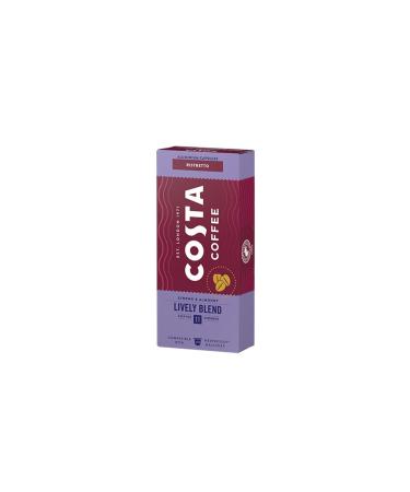 Costa Coffee Lively Blend - 10 Capsules Coffee