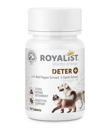 Royalist Deter Cat and Dog Stool Eating Preventive Tablets 75 pcs