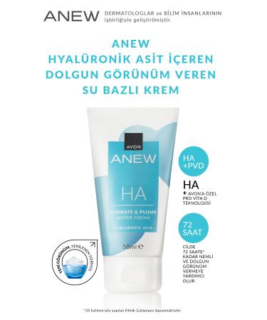 Avon Anew Hyaluronic Acid Plump Water Based Cream 50ml