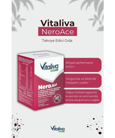 Vitaliva Vitamins Neroace 30 Capsules Multivitamin And Mineral 30 Capsules Omega-3 Soft Gel - Buy Online on GoSupps.com