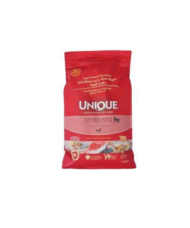 Unique Sterilised cat food after neutering 7kg