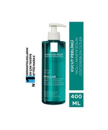 Baby La Roche Posay Effaclar Micro-Peeling Purifying Body Cleansing Gel 400ml (SINGLE)