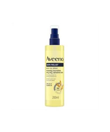 Baby Aveeno Skin Relief Skin Soothing Body Oil 200 ml (SINGLE)