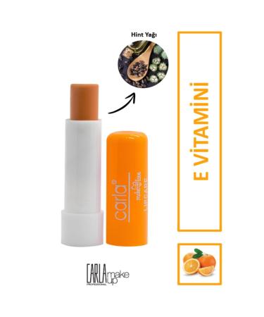 Carla Professional Make Up Lip Care Cream Orange & Lip Balm Orange - Buy Online on GoSupps.com
