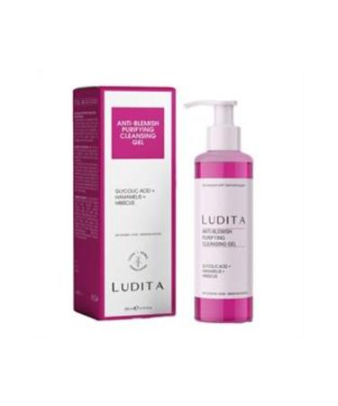 Baby Ludita Purifying Face Wash Gel with Hibiscus Extract for Blemished Skin 200ml (SINGLE)