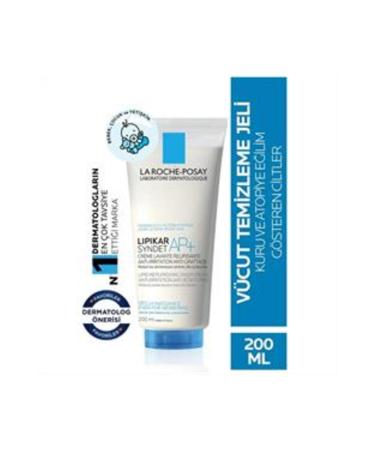 Baby La Roche Posay Lipikar Syndet AP+ Atopic and Sensitive Body Wash Gel 200 ml (SINGLE)