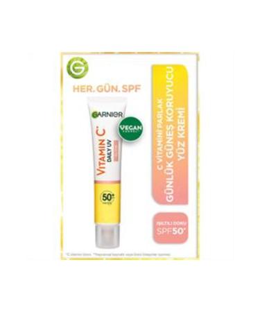 Baby Garnier Vitamin C Bright Daily Sunscreen SPF50 40ml (SINGLE)