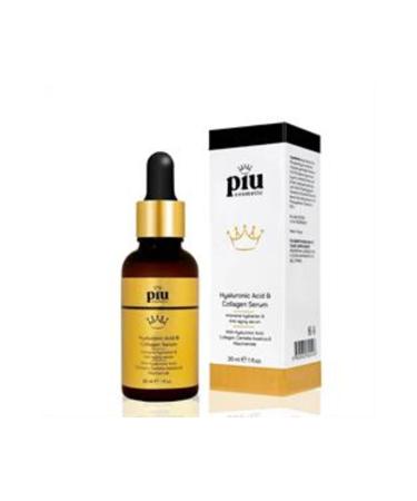 Baby Piu Cosmetic Hyaluronic Acid Collagen Anti-Aging Moisturizing Serum 30ml (SINGLE)