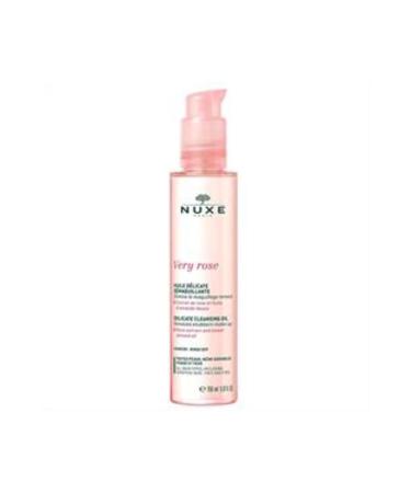 Nuxe Very Rose Delicate Rose Essence Sensitive Make-Up Remover Oil 150ml (SINGLE)
