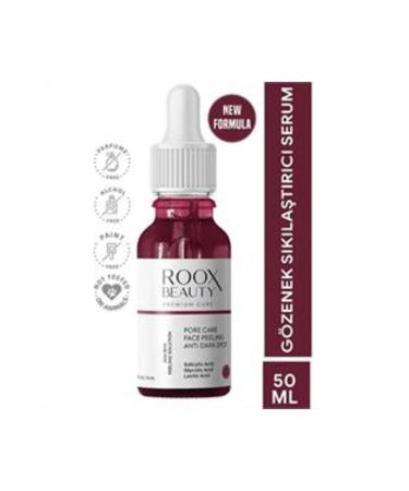 Baby Roox Beauty Aha Bha Pore Tightening and Skin Equalizing Facial Peeling Serum 50ml (SINGLE)