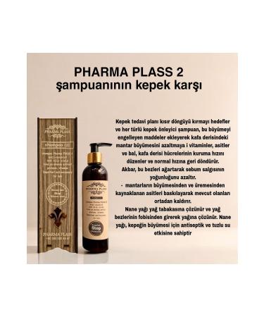 pharmaplass Pharma Plass2 Anti-Dandruff & Anti-Dandruff Shampoo - Buy Online on GoSupps.com