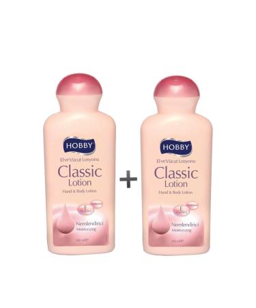 Hobby Classic Lotion Moisturizing Hand and Body Lotion 300 ml X 2 Pieces