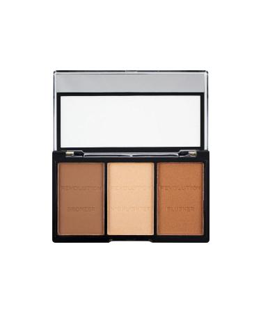 Revolution Ultra Sculpt 3-Pack Contour Palette C04 Light/Medium - Buy Online on GoSupps.com