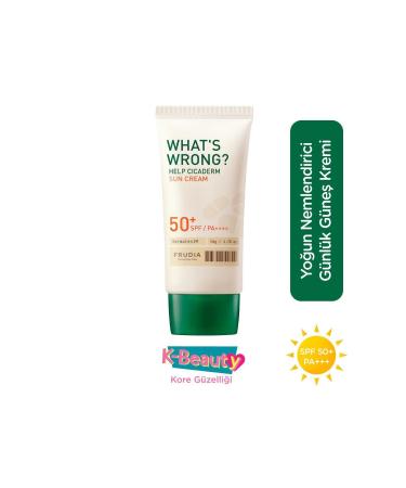 Frudia What's Wrong Cicaderm Sun Cream Spf50 50g - Buy Online on GoSupps.com