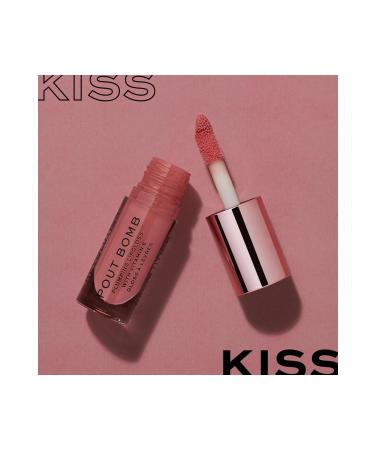 Revolution Revolution Lip Plumper and Gloss - Pout Bomb Plumping Gloss - Kiss - Buy Online on GoSupps.com