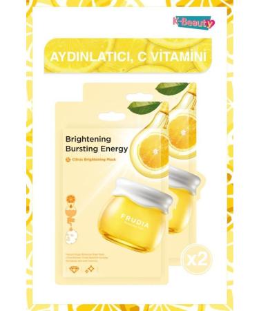 Frudia Citrus Brightening Face Mask 2 Pieces