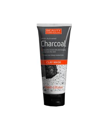 BEAUTY FORMULAS Charcoal Clay Mask 100 ml