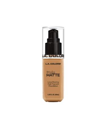 LA Colors La Colors Truly Matte Foundation-warm Honey 40ml