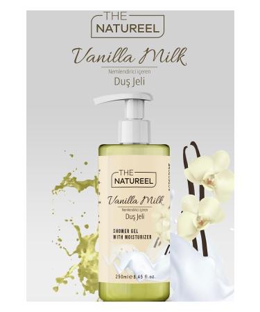 The Natureel Himalayan Salt Moisturizing Bath and Shower Gel Vanilla Milk 250 ml Va031