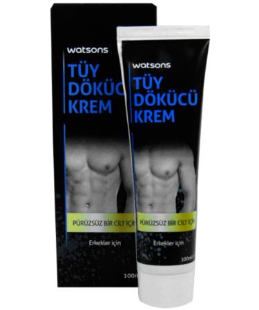 Watsons Men's Hair Removal Cream 100 ml