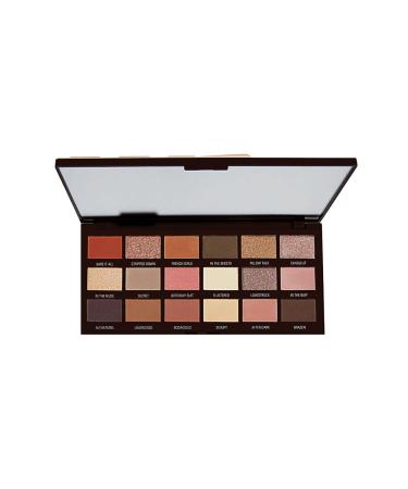 I Heart Revolution Nudes 18 Matte and Shimmer Chocolate Eyeshadow Palette