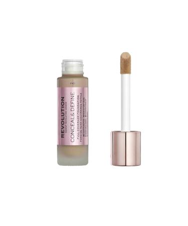 Revolution Conceal & Define Oil-Free Foundation F10 - Buy Online on GoSupps.com