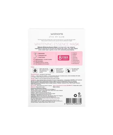 Watsons Whitening Mask*3 - Buy Online on GoSupps.com