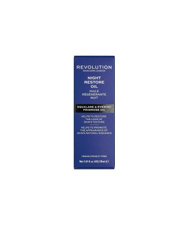 REVOLUTION SKINCARE Revolution Skincare Repairing Night Oil 30 ml - Buy Online on GoSupps.com