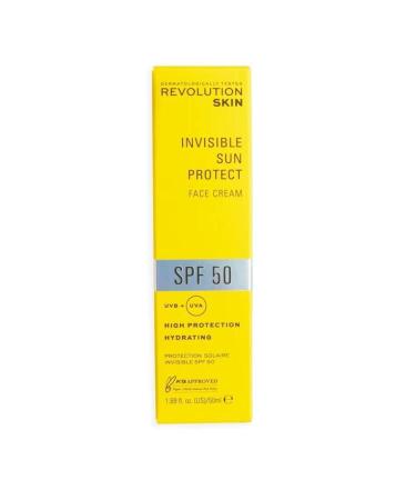 Revolution REVOLUTION SKINCARE INVISIBLE SUN CREAM SPF50 50ML