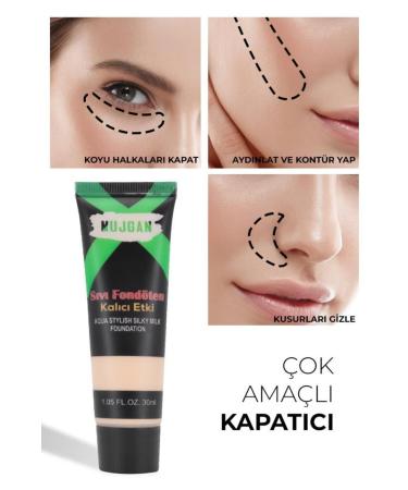 MUJGAN Water Based Natural Finish Foundation No:2 - Buy Online on GoSupps.com