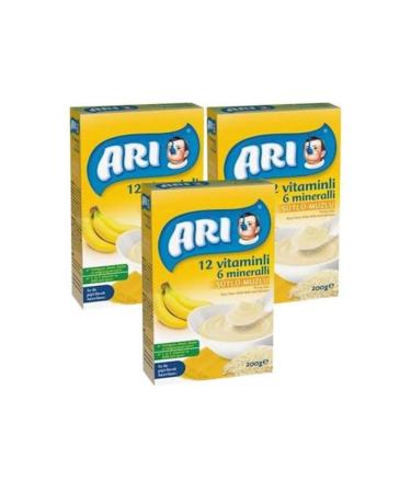 Bee Mama 200 gr Milk Banana Rice Flour 3 Pack