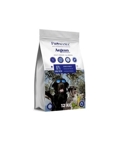 promama Aegean Adult Fish Gag Joint Support Adult Dog Food 12 Kg