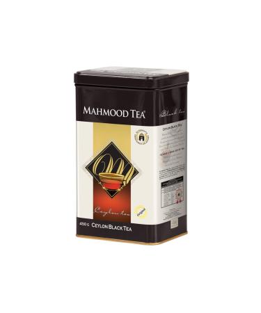 Mahmood Tea Imported Pure Ceylon Black Ceylon Bulk Tea Tin Box 450 gr