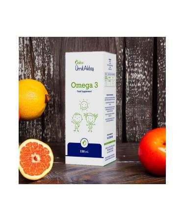 Dr. Umit Aktas Omega-3 Syrup - Buy Online on GoSupps.com